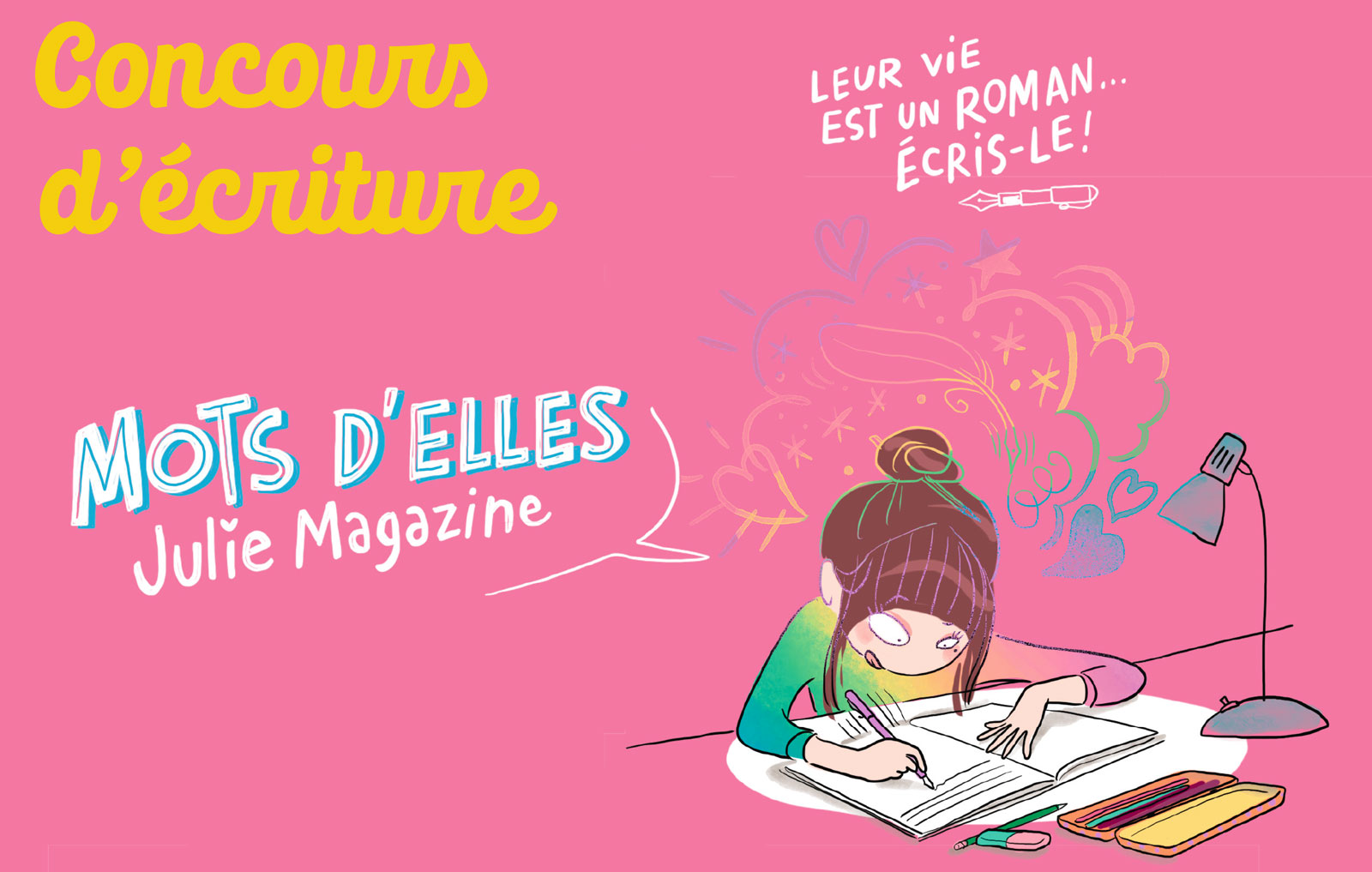 Concours Mots d'elles 2021 - Julie magazine