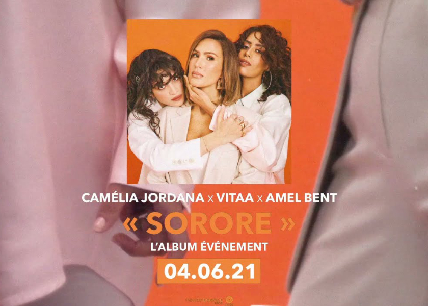 Le projet musical d'Amel Bent, Camélia Jordana et Vitaa - Juliemag