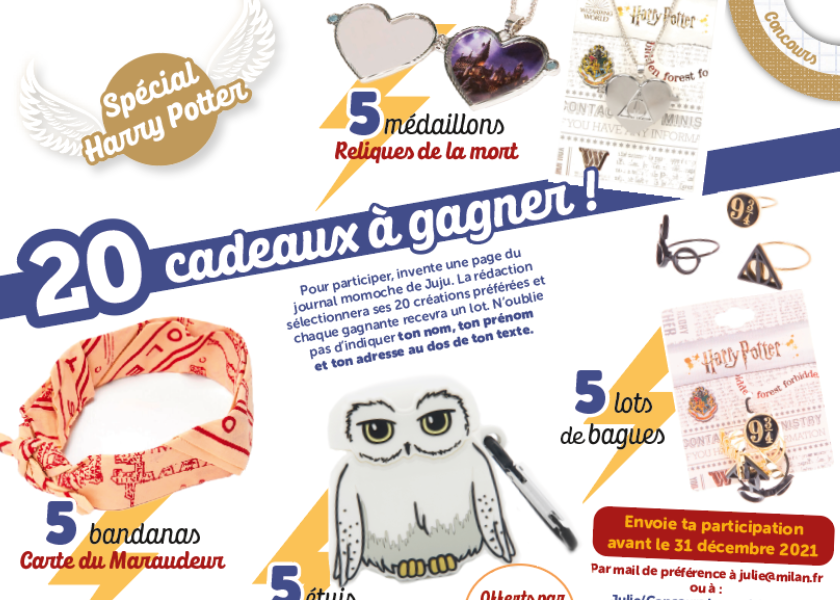 résultats concours harry potter