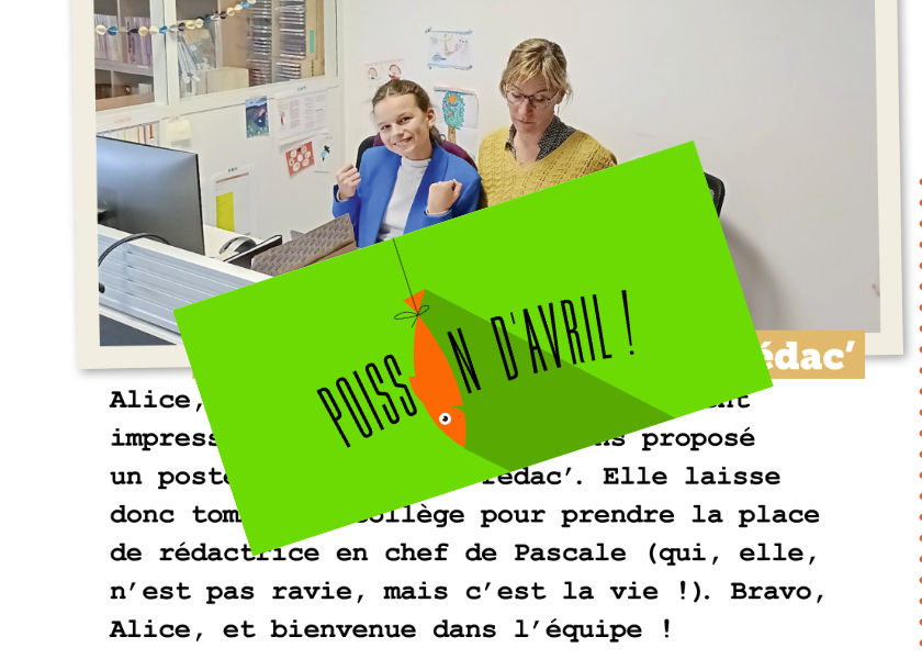 poisson d'avril 2023