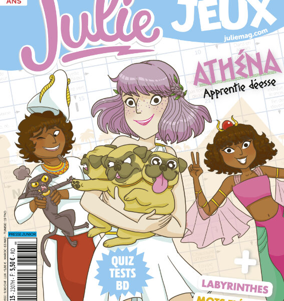 hors-série athéna 84 été 2023 julie magazine