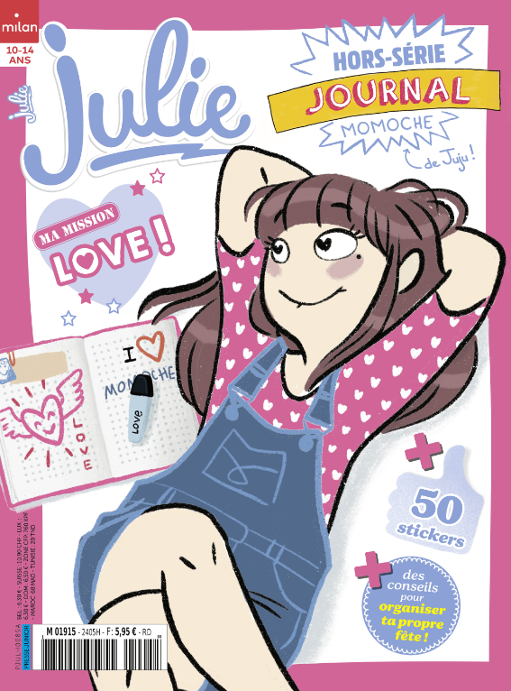 Julie hors serie momoche 2024 love julie magazine