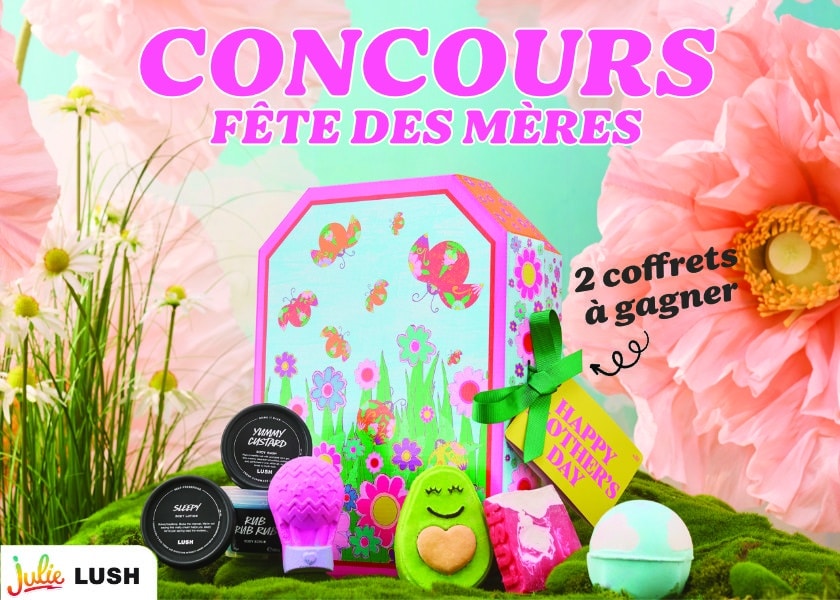 concours julie magazine jush fete meres