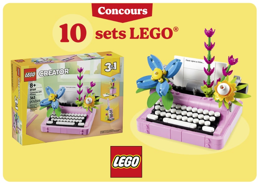 concours Lego julie magazine
