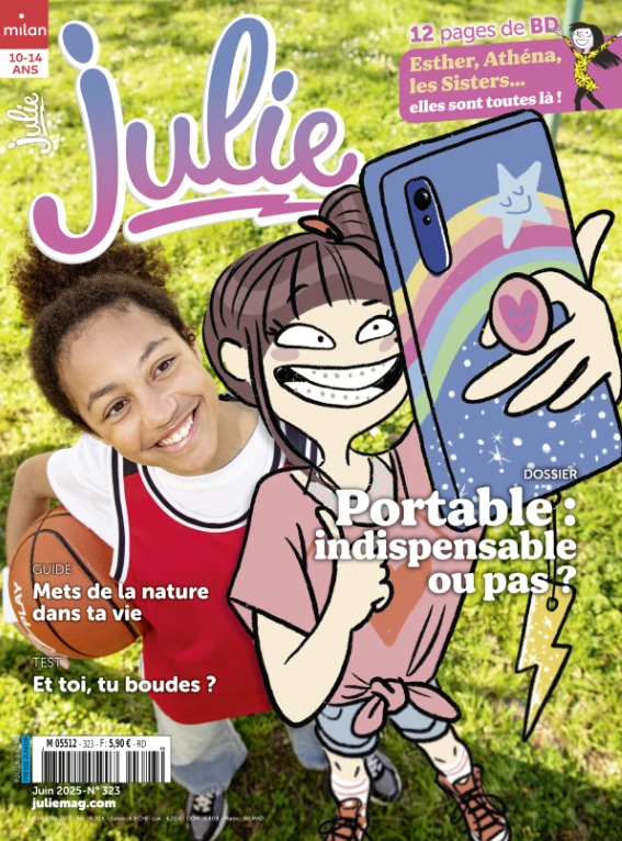 couverture julie magazine juin