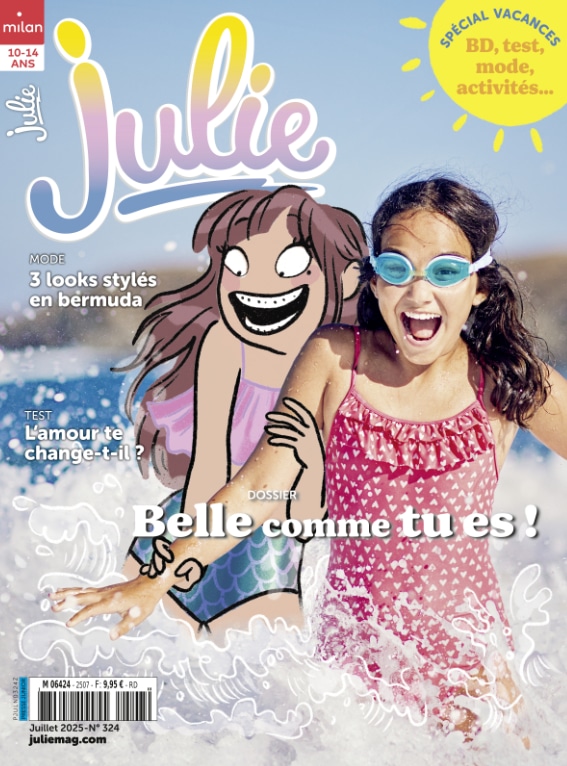 julie couverture juillet 2025