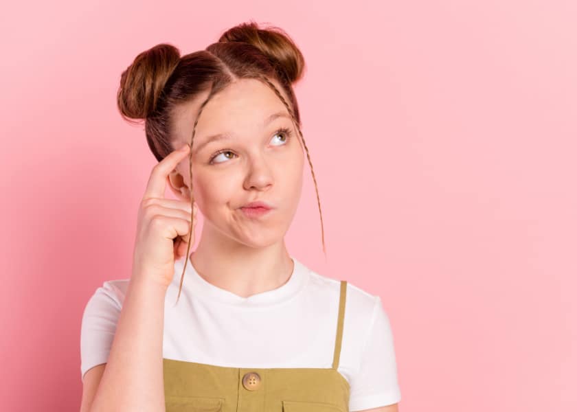 fille réfléchit questions pense julie magazine