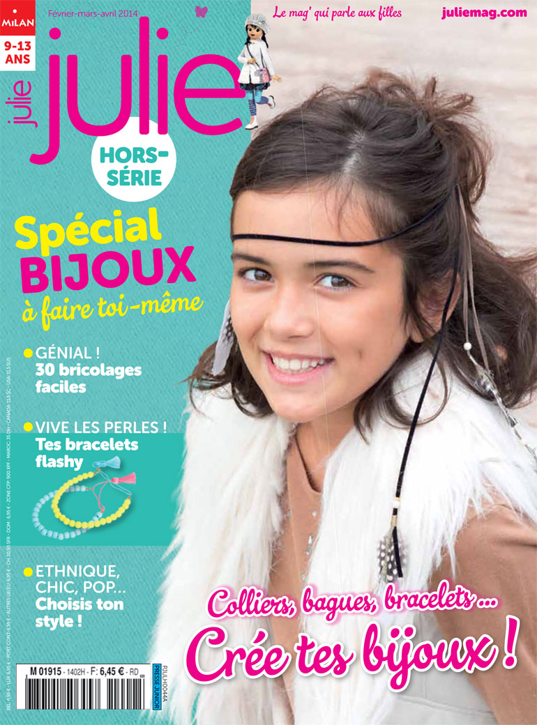 Couverture numéro hors série Julie : Bijoux